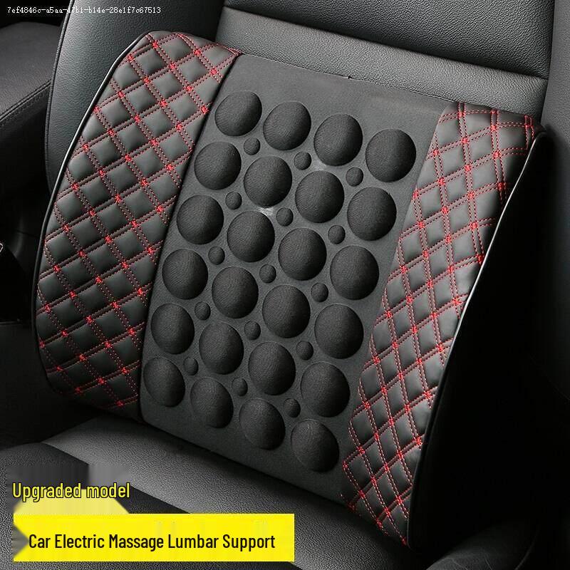Universal Electric Lumbar Massage Cushion for Car and Office Seats