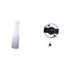 Minimalist Paper Floor Lamp Shade And Bird Wall Clock Art Ornament Acrylic Decorative Protector