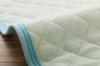 IKEHIKO Cot Mattress 58 X Washable Towel Baby/Children's/Junior Kids' Pad, Approx. 101cm, Blue, Cotton, Fabric, Gentle, #1592139