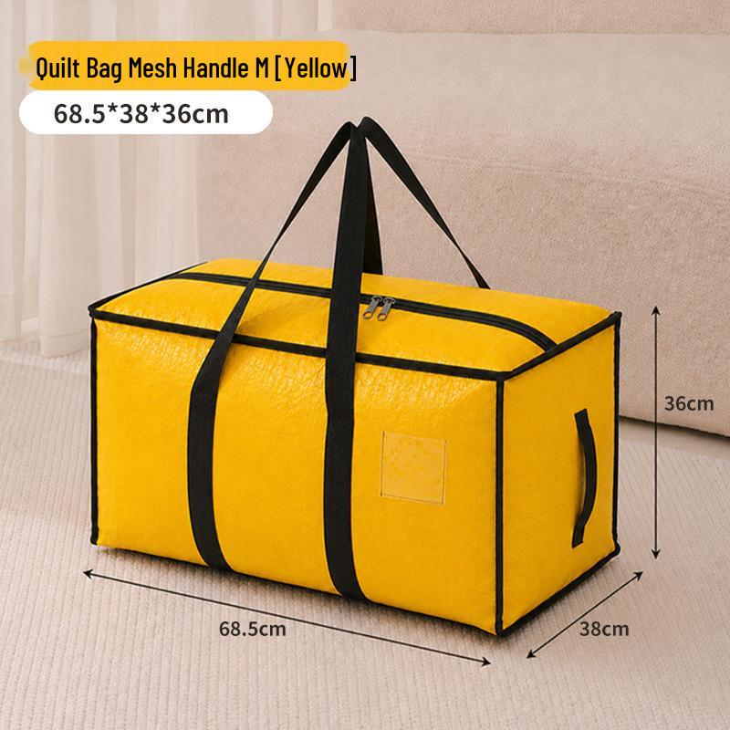 Saco de Armazenamento Impermeável e Transparente de Grande Capacidade para Colchas e Roupas
