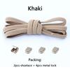 No tie Shoe laces Elastic laces Sneakers Flat Shoelaces without ties Quick Shoelace for Shoes Kids Adult One Size fits All Shoes