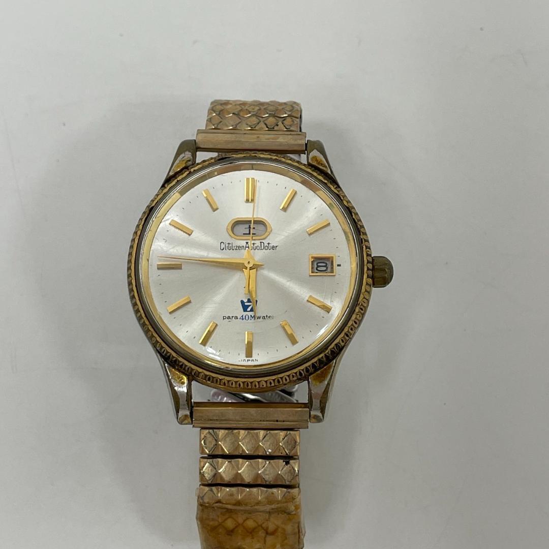 771382/CITIZEN Auto Dater 40Mводонепроницаемые