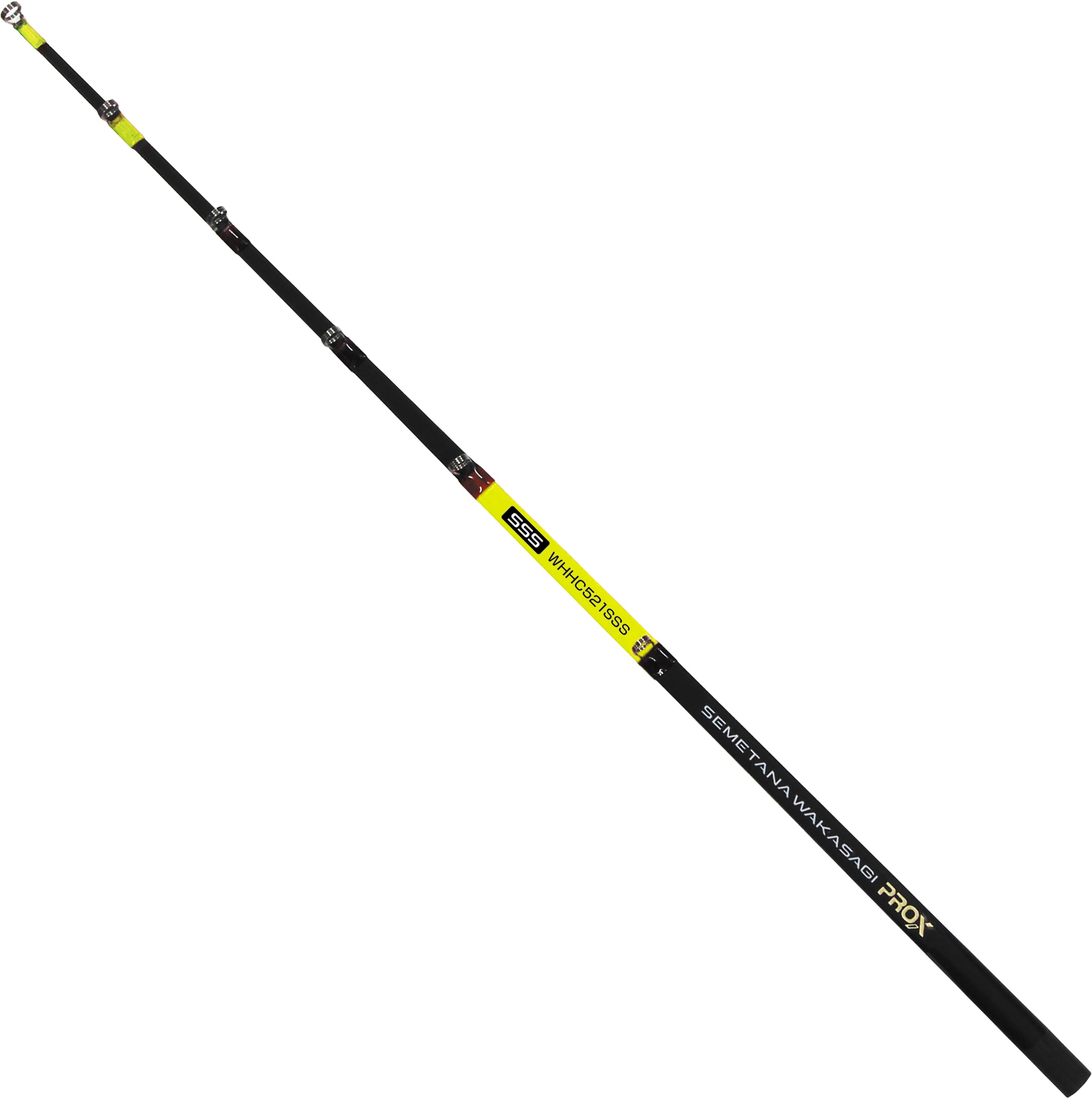 

PROX Smelt Fishing Flat Tip Fluorescent WHHC521SSS Tip, CB, 21cm, Action SSS, Color Yellow,