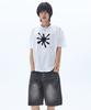RAIMENT Starfish Spray Short Sleeve T-Shirt_White