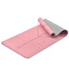 Yimai Two-Tone Yoga & Fitness Mat with Alignment Lines
