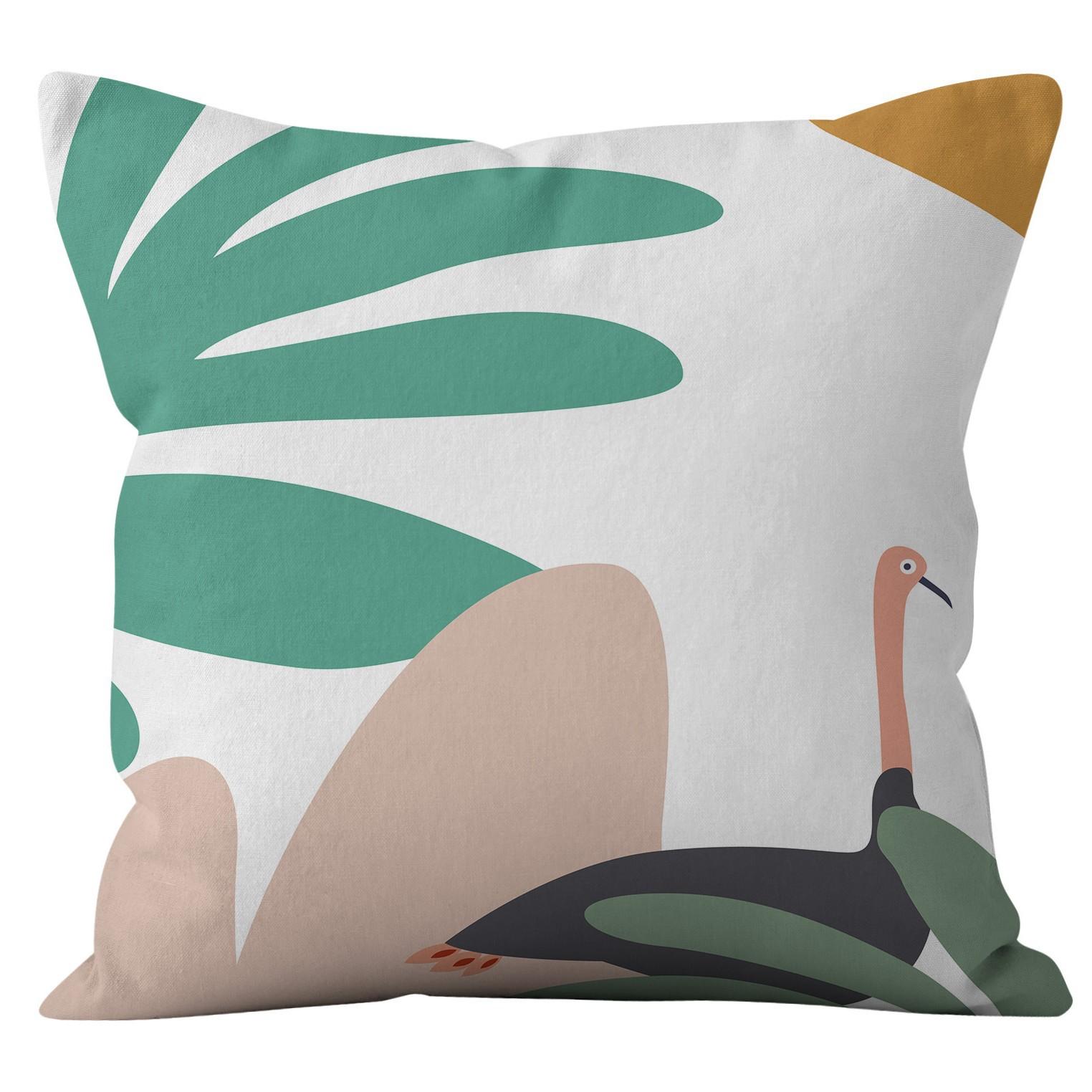 

Скандинавский Инс Абстрактный Растение Короткий Флис Наволочка Домашняя Диванная Наволочка Без Наполнителя Наволочка 45X45