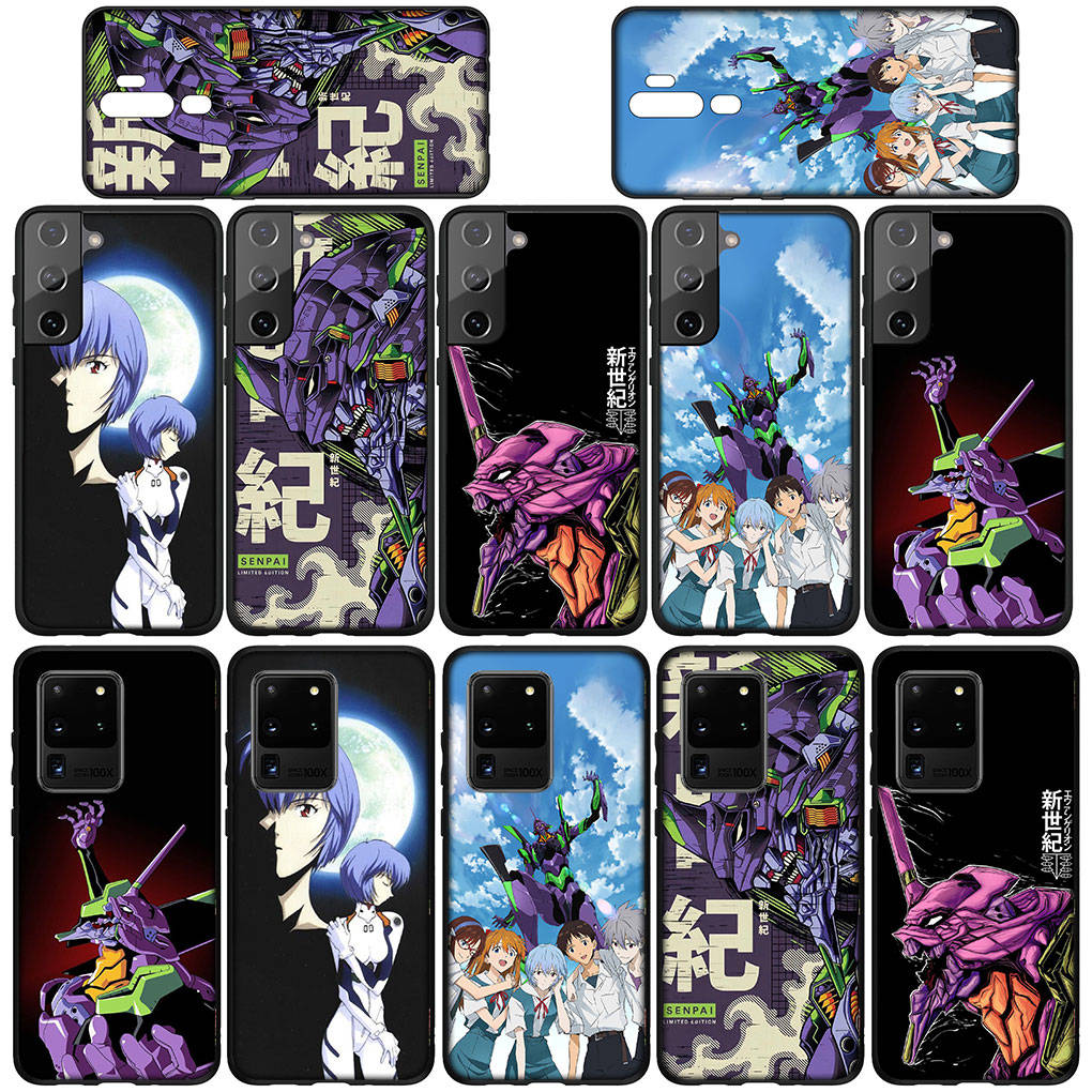 For iPhone 16 15 X XR Samsung Galaxy S24 S23 Plus Xiaomi Redmi Note 13 12 11 Pro Max 9 10 14 13C OPPO Huawei Cover Evangelions Poster EVAs Phone Case