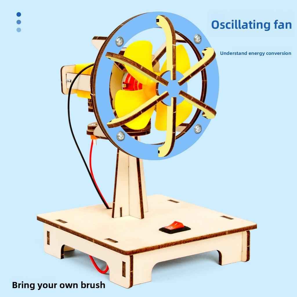Science Experiment Diy Fan Kit For Students With Electric Motor And Handson Learning