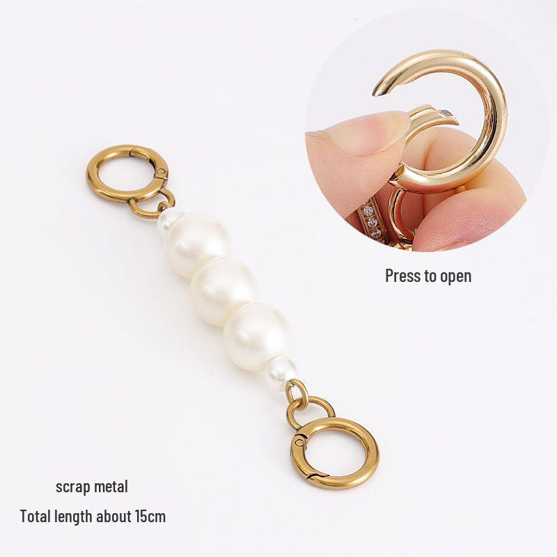 Kouchi Pearl Mahjong Bag Chain Shoulder Strap - Underarm Bag Accessories Extension Strap