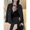 2026 Autumn High-Waisted A-Line Skirt for Petite Women – Anti-Exposure, Shiny Finish