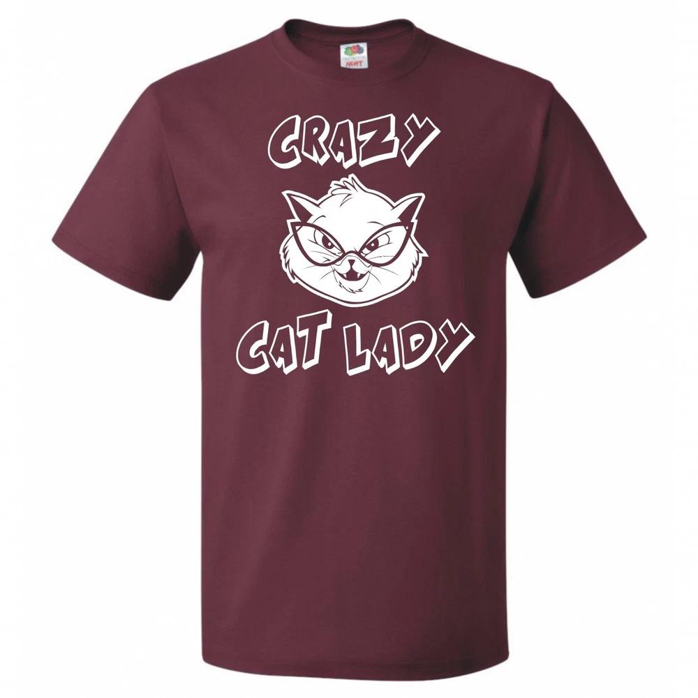 Crazy Cat Lady T Shirt