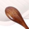 Natural Wood Spoon Bamboo Cooking Utensil Coffee Kitchen Teaspoon Tableware Accessories Spoon Teaspoons for Tea Stirring Spoon