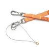 Thicken Bungee Tethers Tool Lanyard With Two Buckles Strap Anti-Falling Safety Rope Climbing Restraint Lanyard