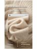 Men's Double-Ply Pure Wool High Neck Zipper Cardigan - Thickened Loose Casual Knit Sweater for Autumn and Winter.