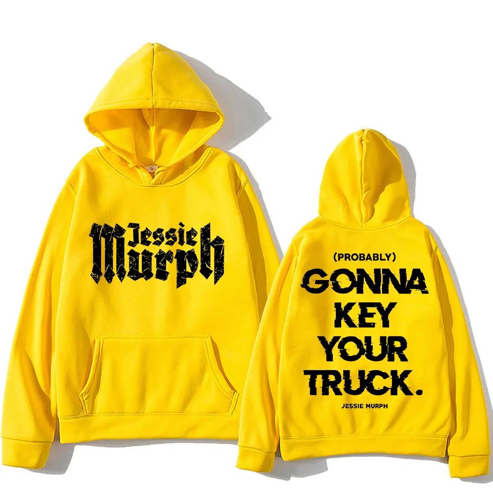 Jessie Murph Hoodie for Autumn Winter Gothic Sweatshirts With Hooded Harajuku Comfortable Clothing Sudaderas Retro Hoody
