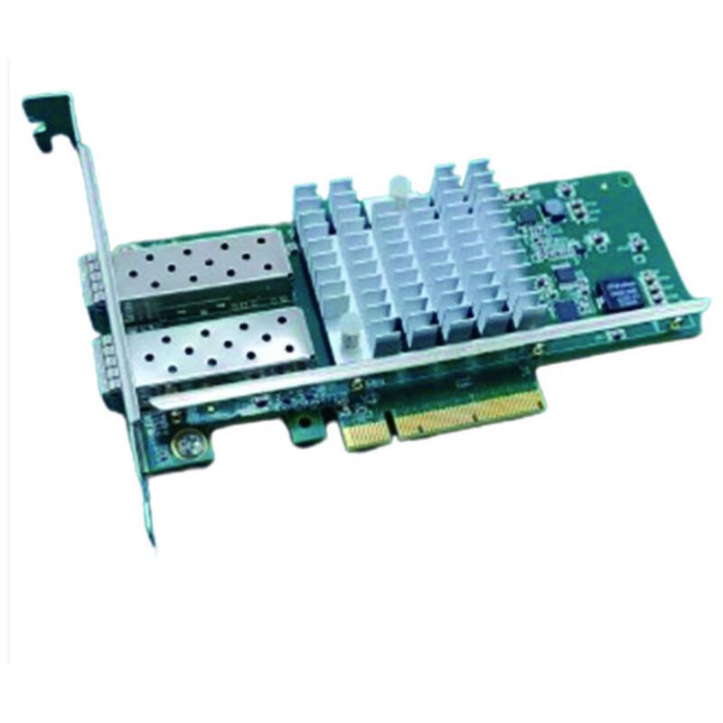 FEMRICE Intel X520 10Gbps Dual-Port PCIe X8 Fiber Optic Server Network Card (CN Version)