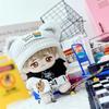 niannyyhouse 10cm~15cm 20cm 40cm Plush Toy Clothes, Hat, Hoodie, Vest, Pants, Secret Agent Bear Suit, Cotton Doll, Dress-Up Accessories (10cm~15cm)