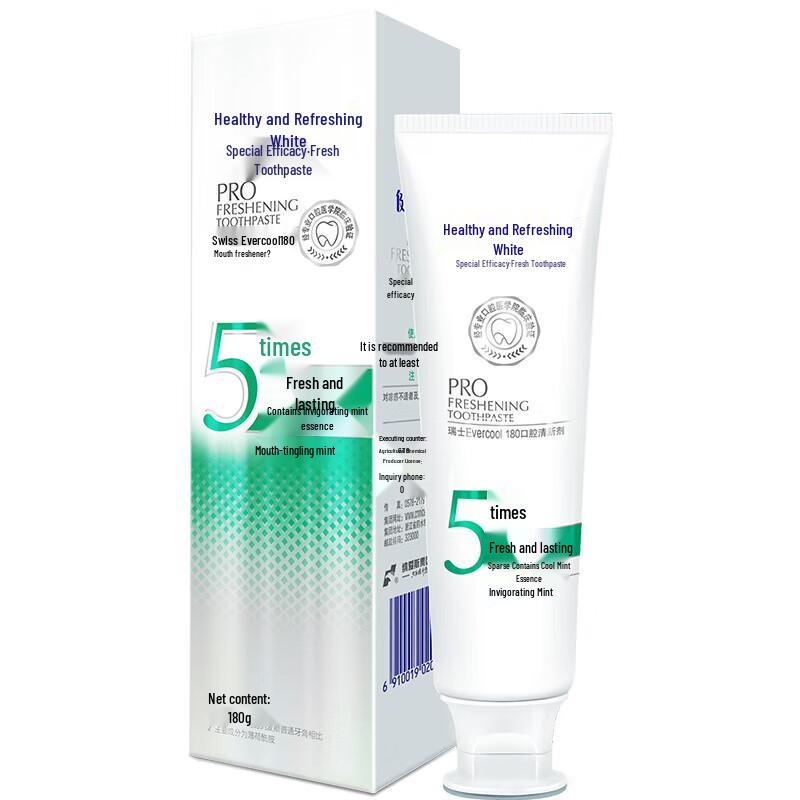 Nice Jian Shuang Bai Specialized Fresh Breath Whitening Toothpaste 180g