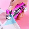 4 Colors Mini Handheld Manual Sewing Machine Home Quick Clothing Repair Tool Suitable for Cloths Fabrics Common Sewing Tools