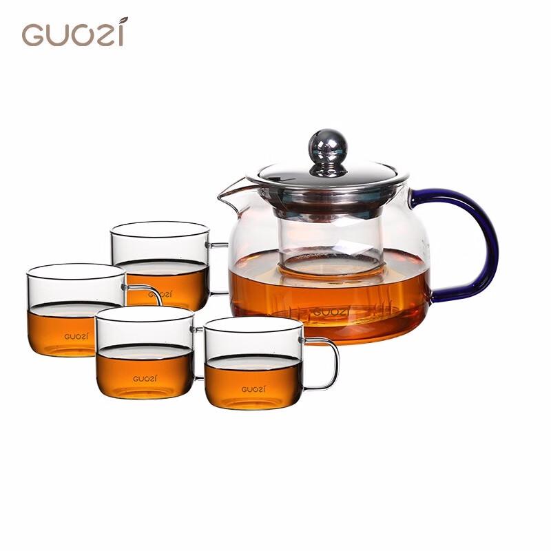 GUOZI GZ-S29 Natural Style Heat-Resistant Glass Tea Set