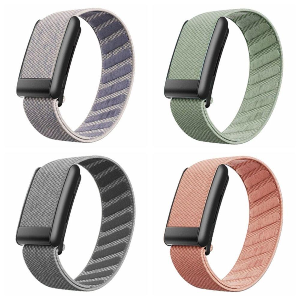Nylon Fitness Tracker Strap Replacement Wristband for Whoop 5.0 One/Peak/Life MG Women Men