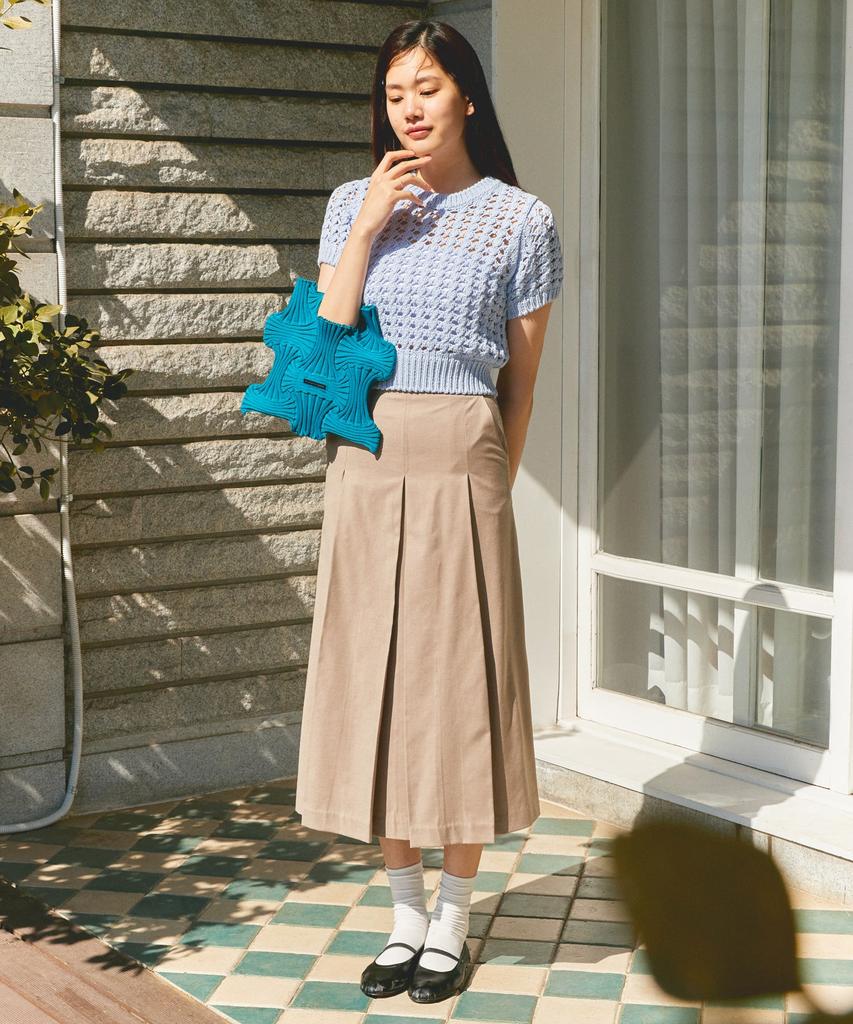 Pleatsmama Bow Bag Pacific Blue
