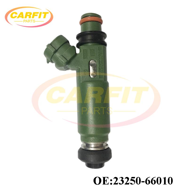 6PCS OEM 23250-66010 23209-66010 2325066010 2320966010 Fuel Injectors For 1993-2007 Toyota Land Cruiser 95-97 Lexus LX450 4.5L