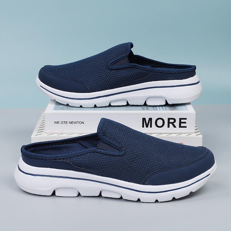 Duży Rozmiar 47 48 49 Letnie Męskie Damskie Półbuty Kapcie Wsuwane Siatkowe Oddychające Miękkie Wygodne Dropshipping