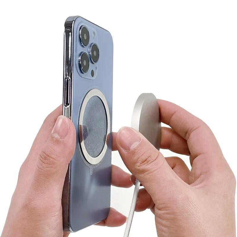 1/3/5 Stück stark haftende Metallplatte Magnetaufkleber Ladegerät magnetische Autohalterung Metallplatte universelles Handyzubehör