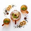 GLASS JUG TEA INFuser 1L WITH FILTER 2 GLASSES AMBER EAR