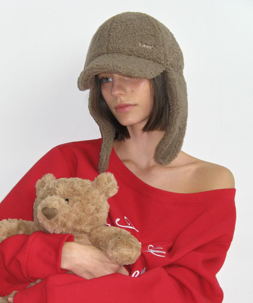 Leijiji Snow Bunny Fleece Earflap Trooper Hat (3 Colors)