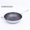 Triceratops Honeycomb Non-Stick Wok