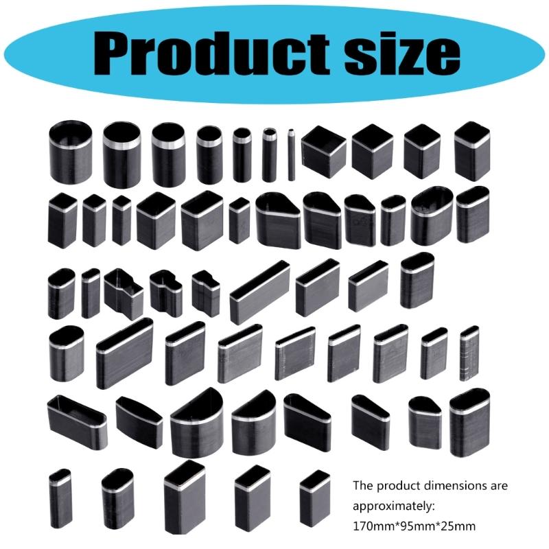 Advanced Elliptical Punching Device Stainless Steel Comfortable Grip for Leather Belts Fabric Plastic Craft Supplies