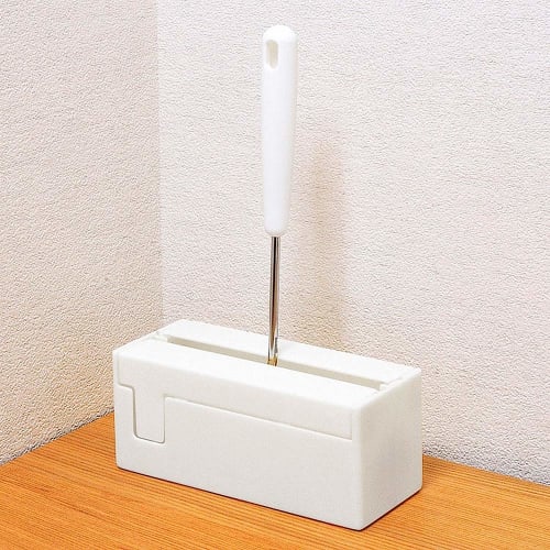 Azuma Industries Adhesive Roller Storage Case for Carpet Rollers, Easy One-Hand Access, Neat Storage for Entryways, Living Rooms, and Bedrooms, Compat