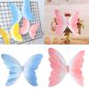 Handmade Crinkle Paper Butterfly Decorations For Storefront Visual Merchandising Event And Photo Backdrops
