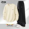 JEEP SPIRIT Herrvinterfleece Tröja & Byxor Set