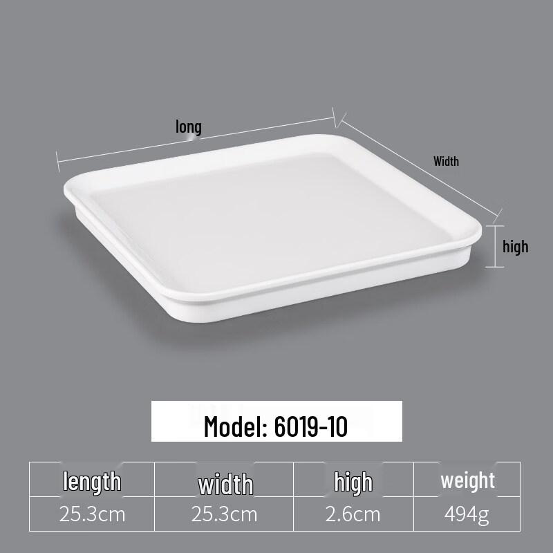 Yipan Melamine Boat-Shaped Divided Plates, 5-Pack