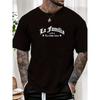 European Sizes Men'S La Familia La Vida Loca Slogan Graphic Summer Casual Short-Sleeve T-Shirt