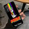 Lgbt Pride Personalised  Name Case For OPPO Reno 7 8 10 Pro 8T 2Z 4Z 5Z 6 Lite OPPO Find X6 Pro X2 X5 Lite X3 Neo Cover