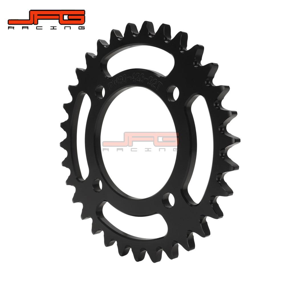 PW80 Off-Road Motorcycle CNC Aluminum Alloy 7075 Drive Sprocket