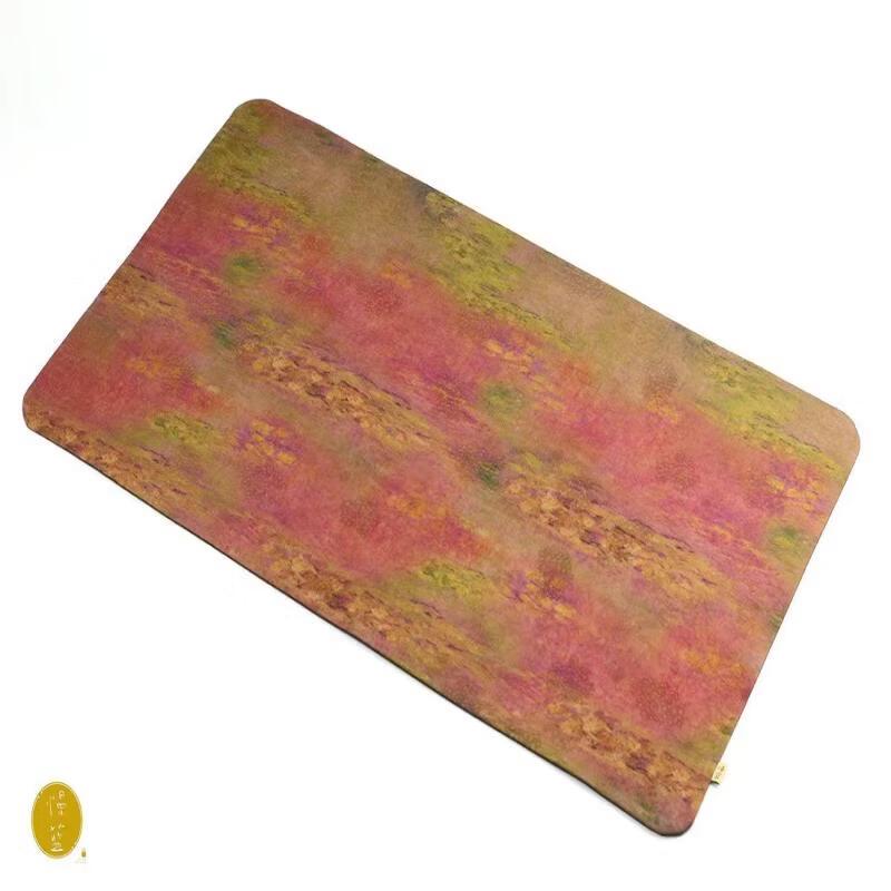 Monet s Garden Xiangyunsha Silk Tea Mat