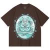 230 Gsm 100% Cotton Ghibli V6 Totoro Print Unisex Heavy Cotton T Shirt