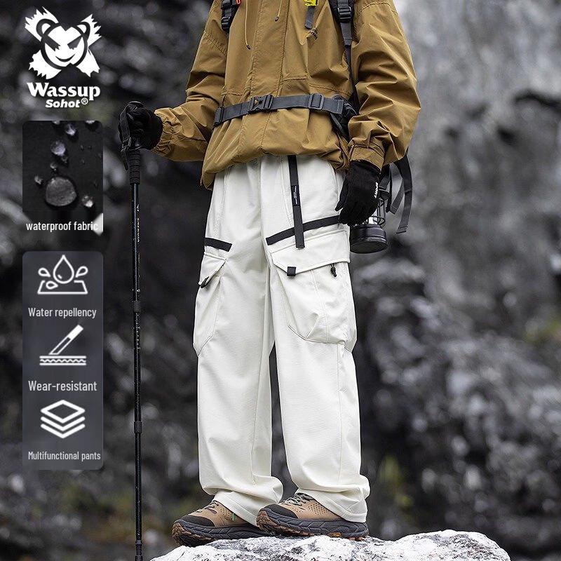 Wassup Sohot Men's Outdoor Tactical Cargo Pants