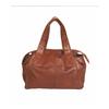 Sac Bowling - LE TEMPS DES CERISES - Marron - PU - Fermeture zippée - Anses fixes