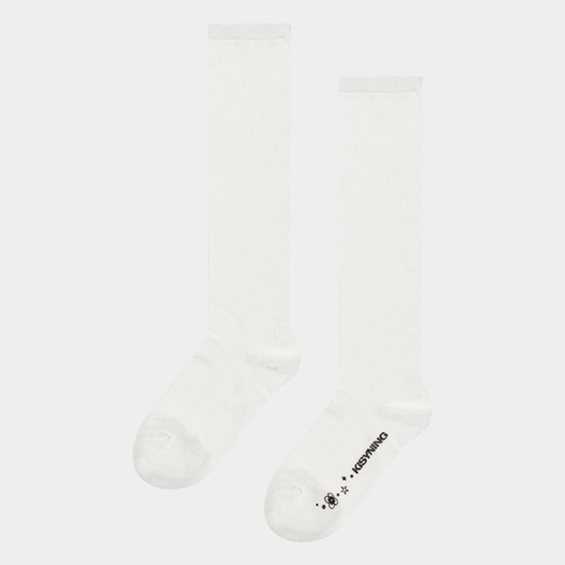 

KISYNING Vintage Made Lace Socks (White) white