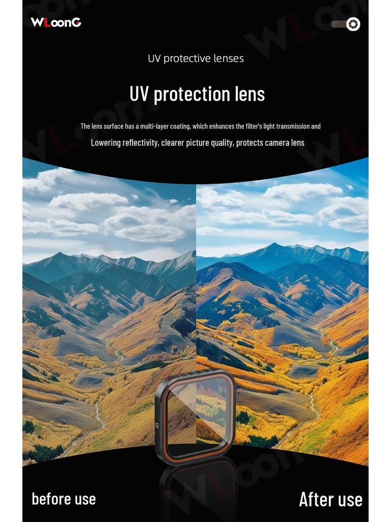 Insta360 AcePro Filter Set: CPL Polarizer, ND Neutral Density, UV Filter
