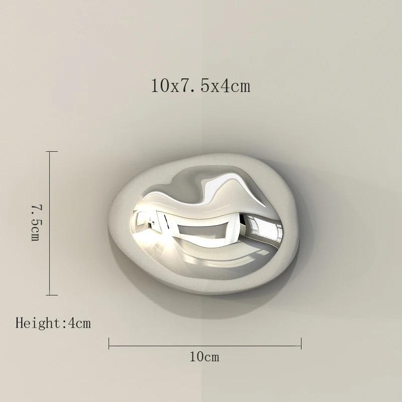 Living Room Wall Pendant Background Display Stereo Stone Wall Hanging Electroplating Simulation Stone Pendant Wall Decoration