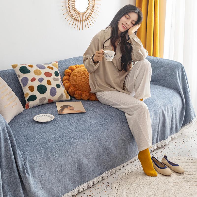 Подушка для дивана из чистого хлопка на все сезоны — фото 8