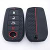 Silicone Auto Remote Car Key Case Cover For Toyota Chr Hilux Fortuner Land Cruiser 200 Camry Corolla Crown Rav4 Highland