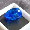 Beautiful Blue Sapphire Ceylon Natural Pear Cut 8.40 Ct Certified Gemstone